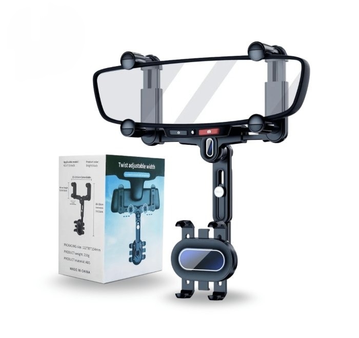 Twist Adjustable width mirror holder