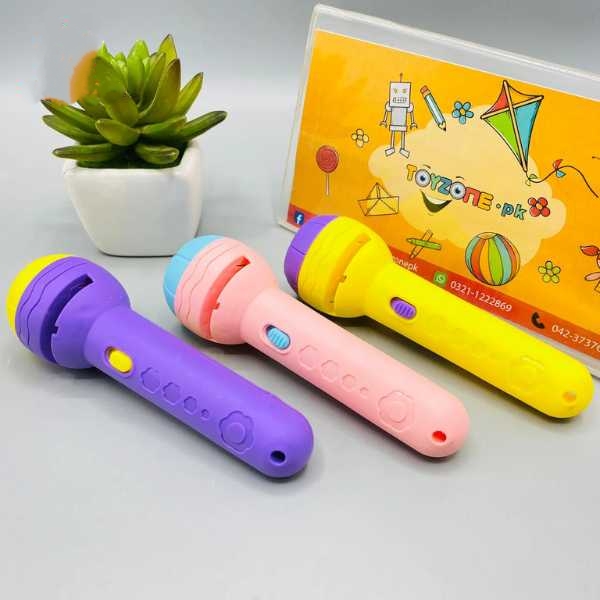 Mini Projector Torch Kids Flashlight Story Book Educational Light-up Toys Sleep Light Preschool Fairy Tale Projection Lamp Gifts - Baby Toys