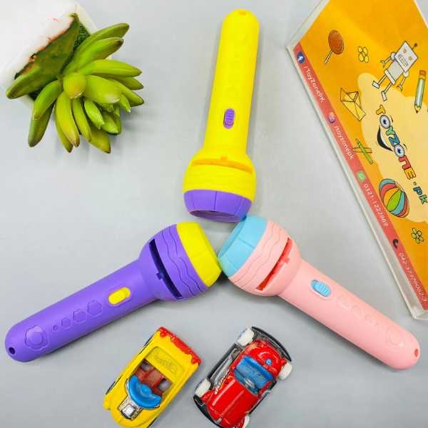 Mini Projector Torch Kids Flashlight Story Book Educational Light-up Toys Sleep Light Preschool Fairy Tale Projection Lamp Gifts - Baby Toys