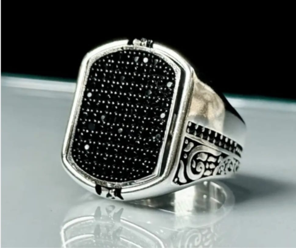 SL4 Akik Stone Finger Ring