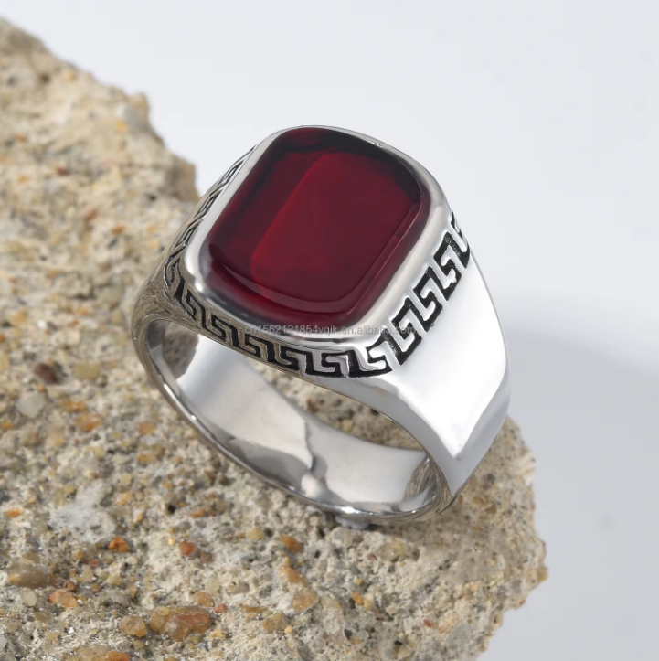 SL18 Rubi Stone Finger Ring