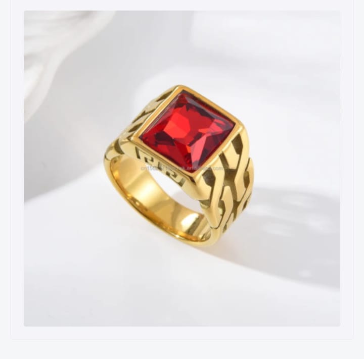 SL7 Rubi Stone Finger Ring