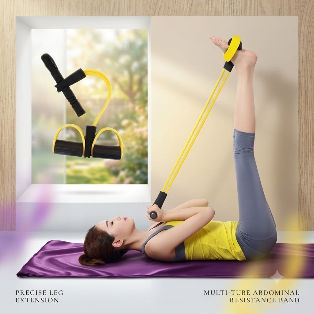 Elastic Yoga Pedal Puller Resistance Band