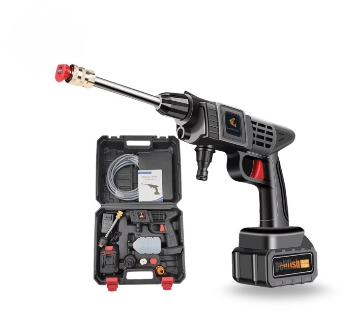 Rechargeable Car washer Gun Machine (Single Battery)