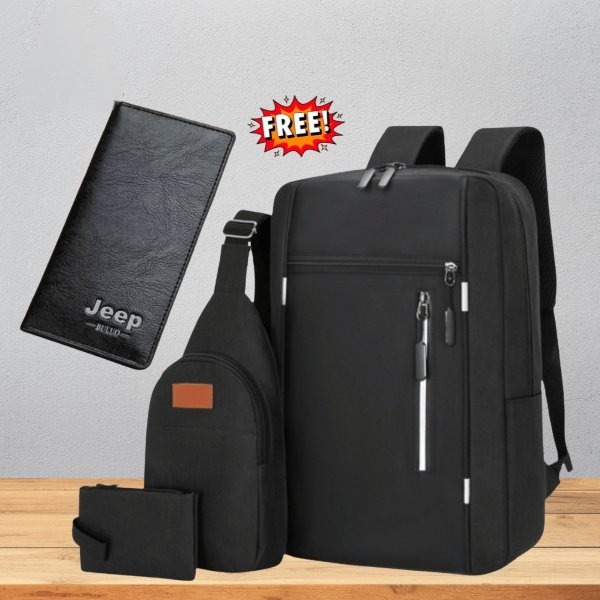 4 Pics Bag Combo Pack(Black)